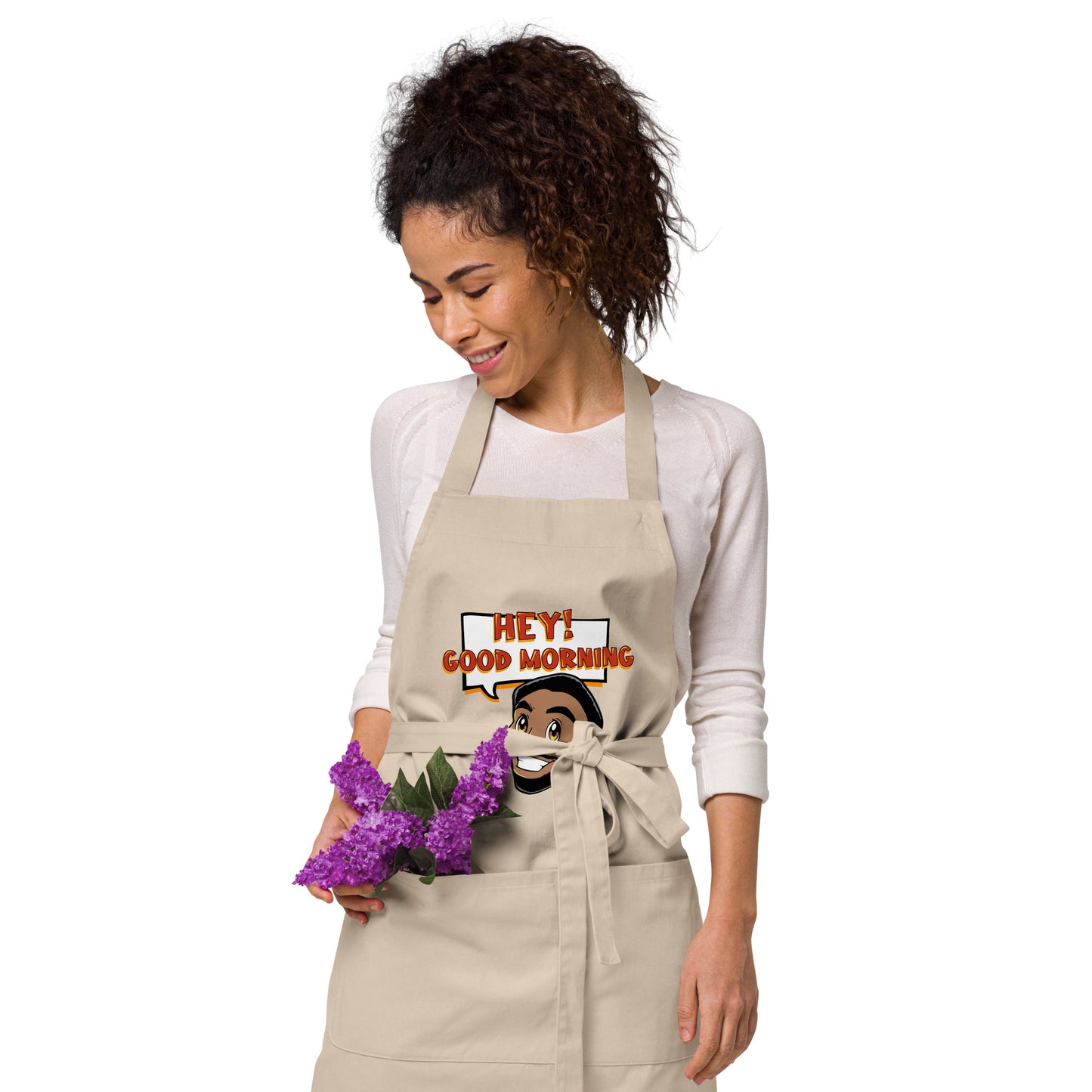 Good Morning Organic Cotton Apron