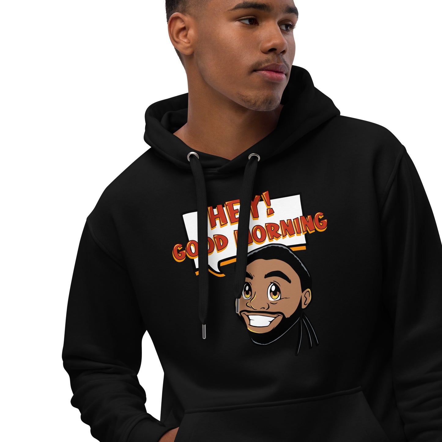 Men's Good Morning Eco Hoodie