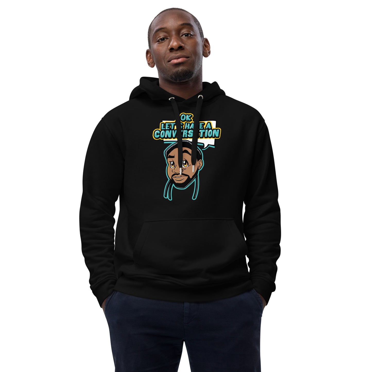 Men's Conversation Eco Hoodie
