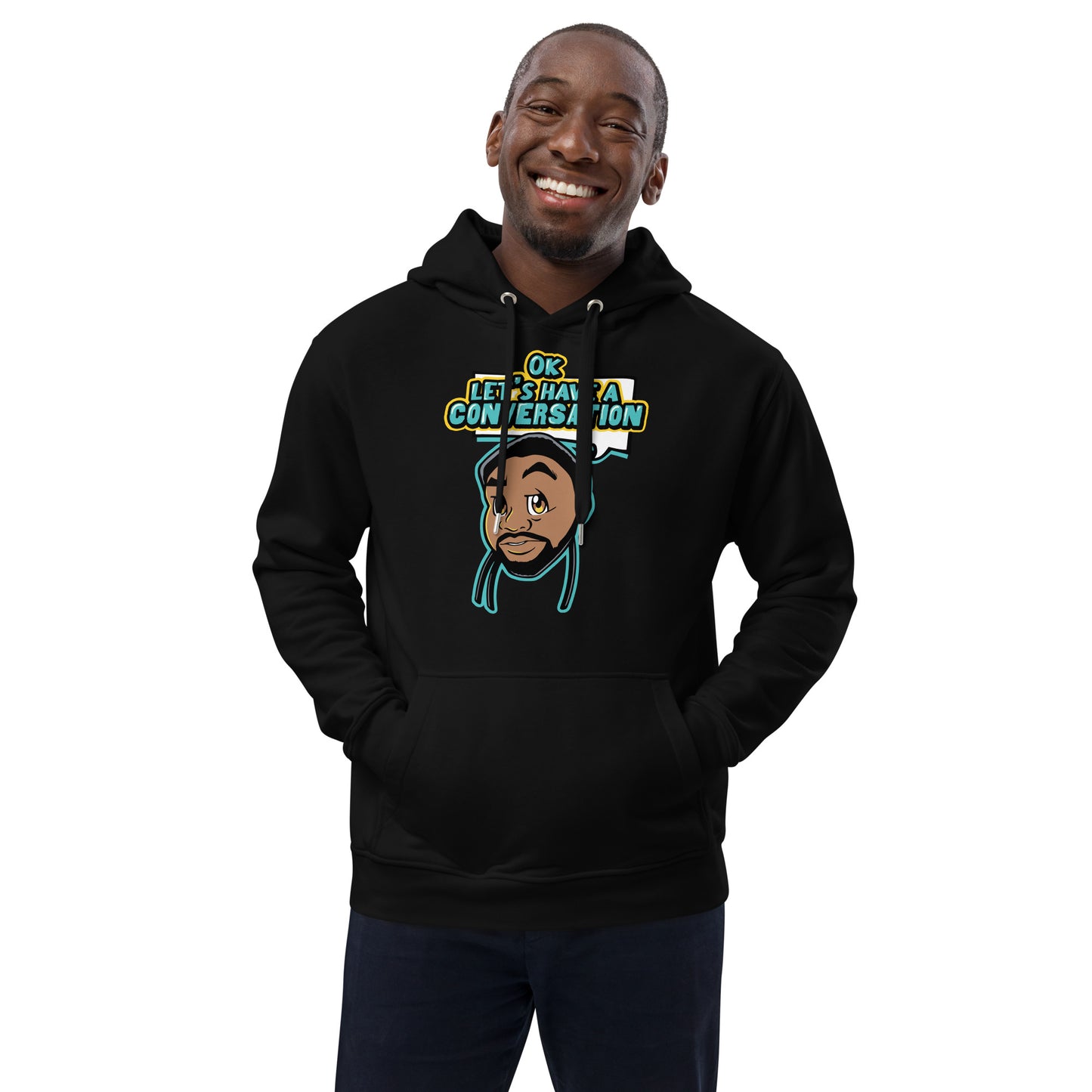 Men's Conversation Eco Hoodie