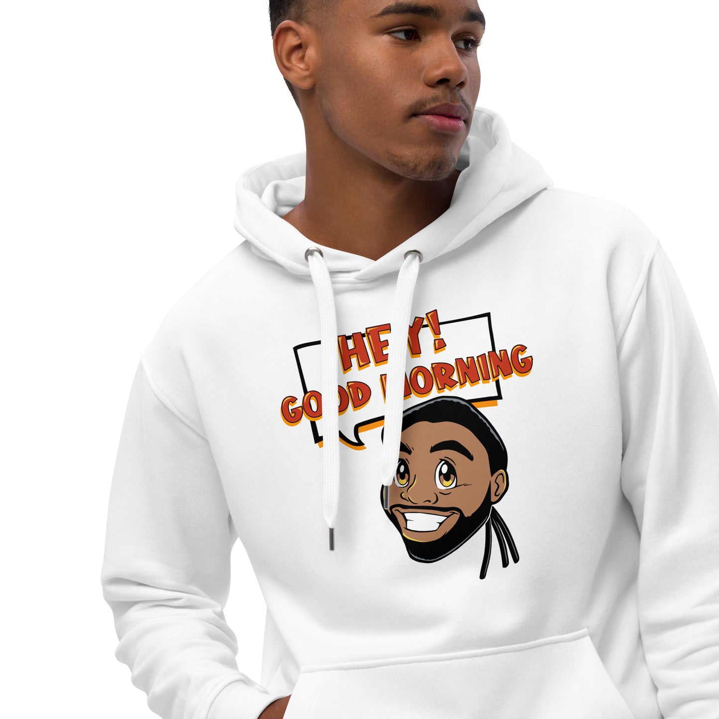 Men's Good Morning Eco Hoodie