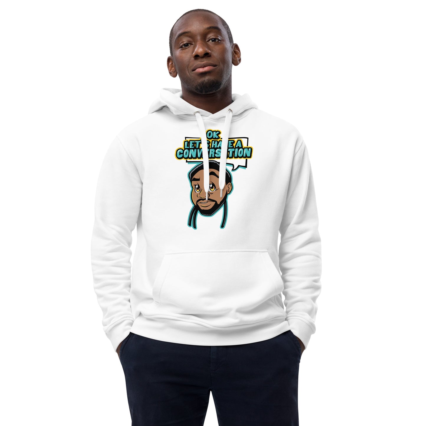 Men's Conversation Eco Hoodie
