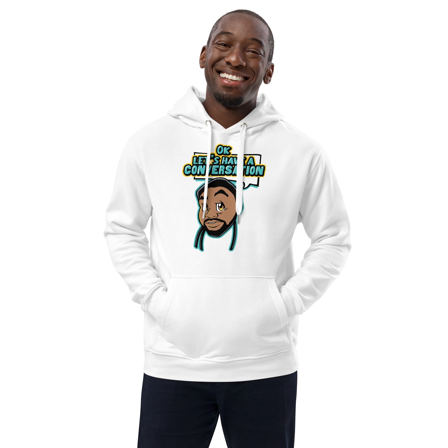 Men's Conversation Eco Hoodie