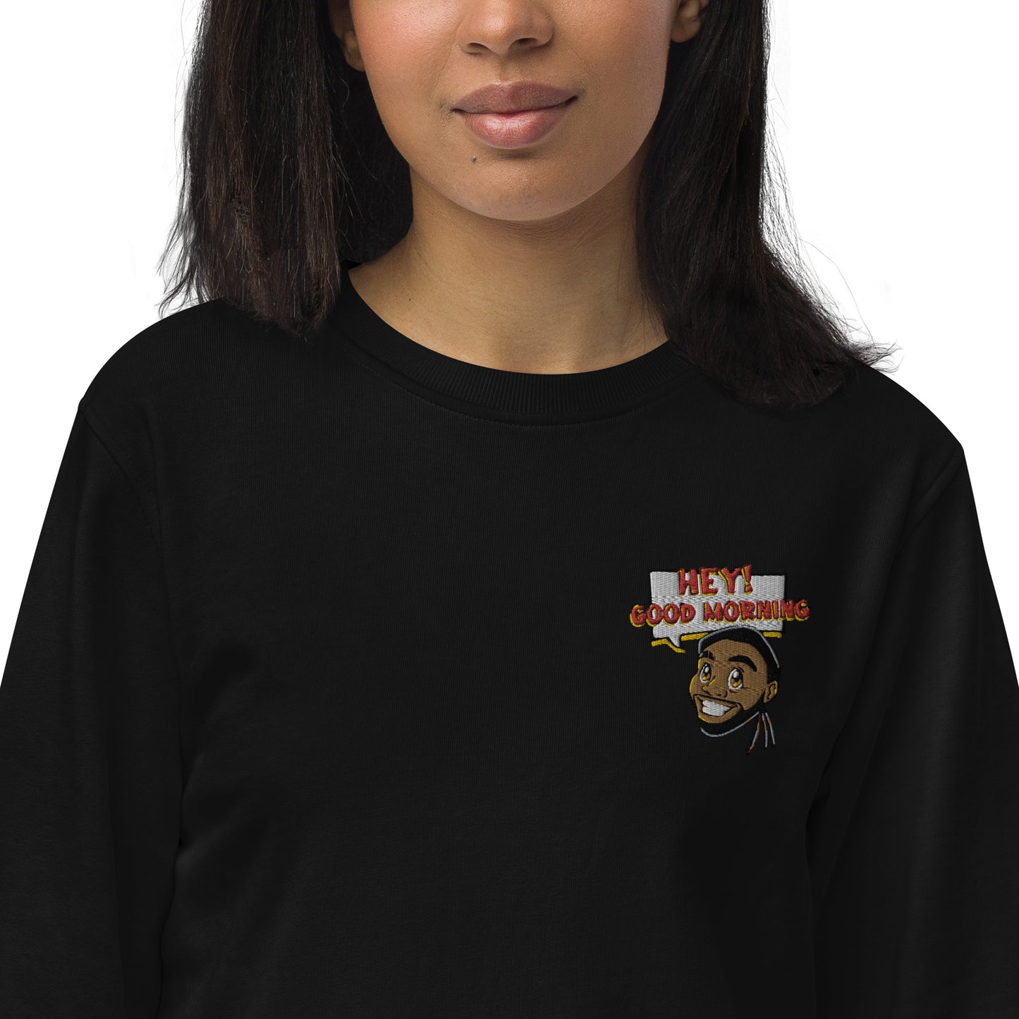 Women's Good Morning Organic Sweatshirt