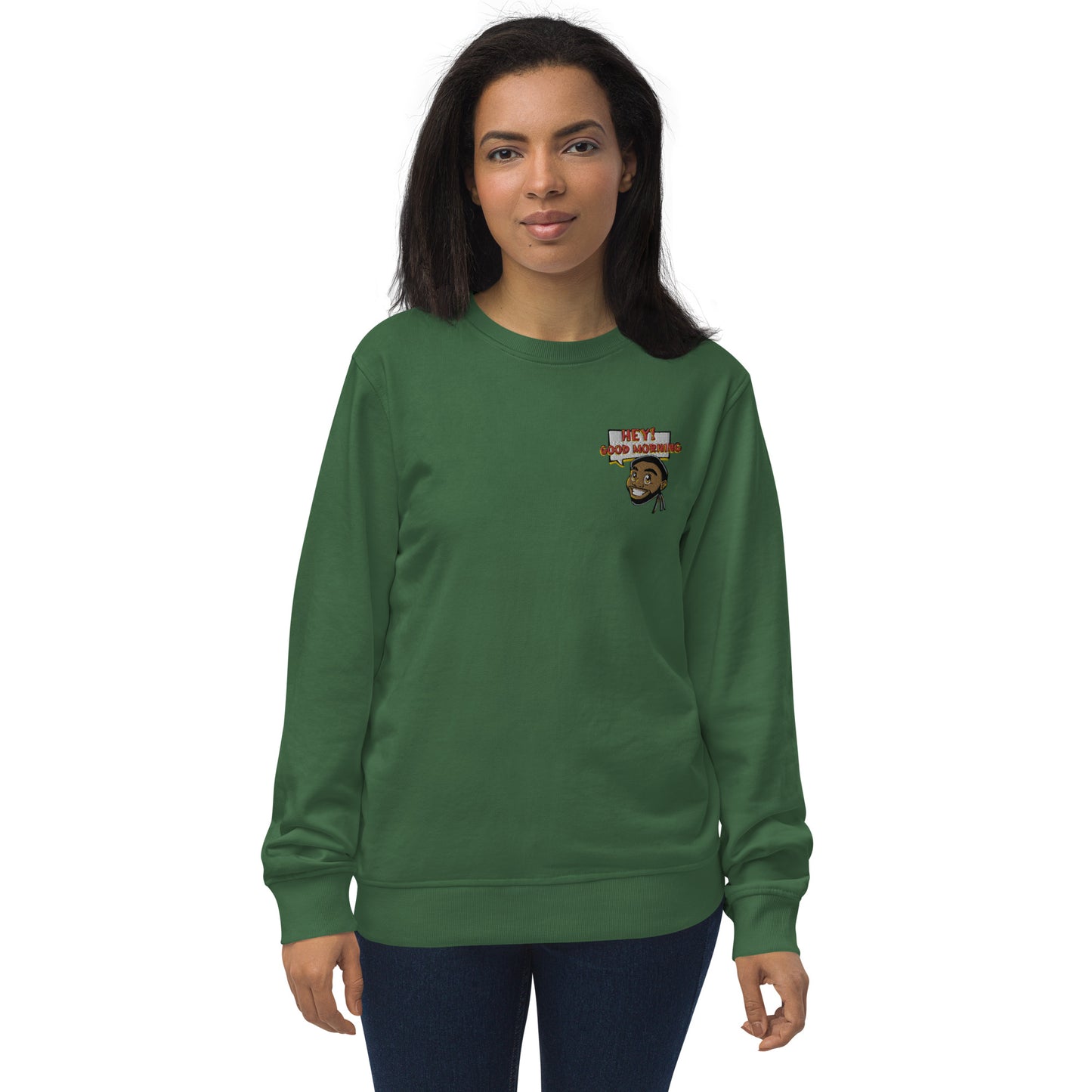 Women's Good Morning Organic Sweatshirt