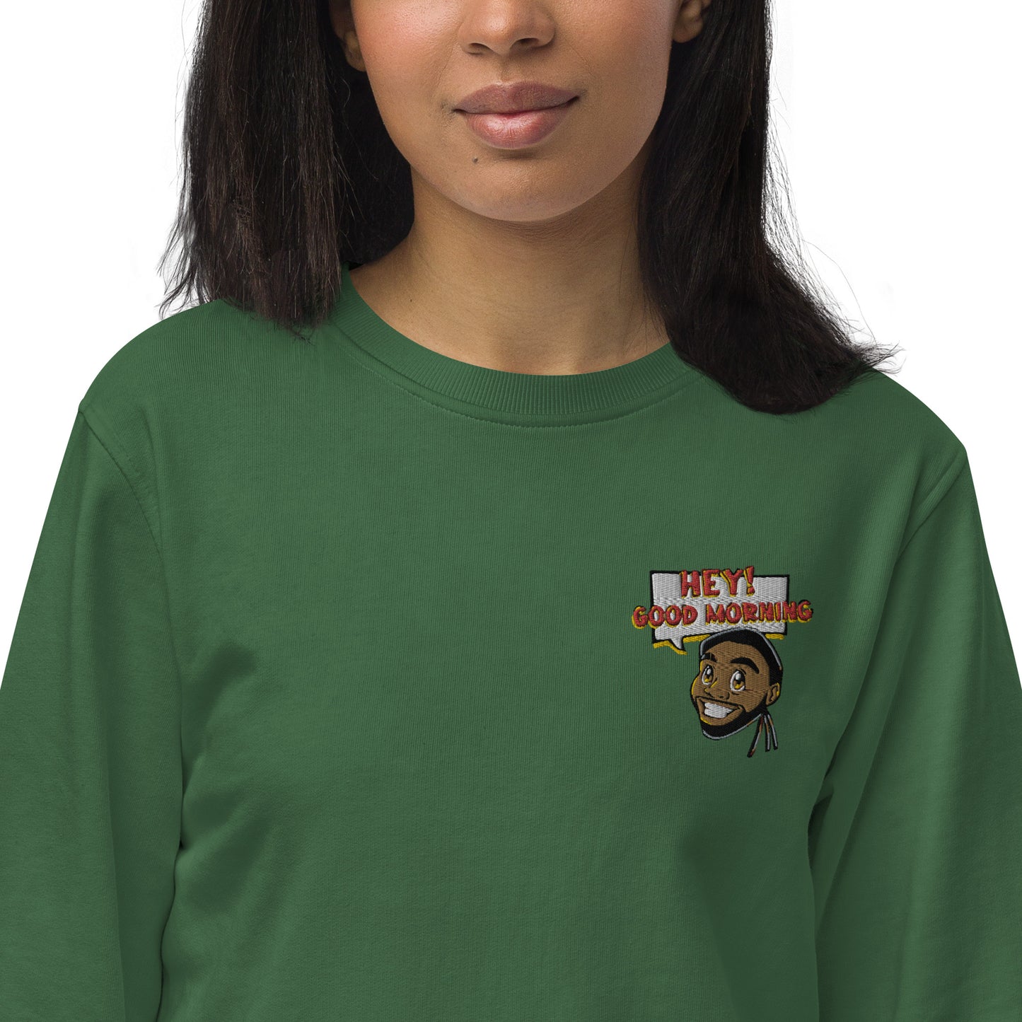 Women's Good Morning Organic Sweatshirt