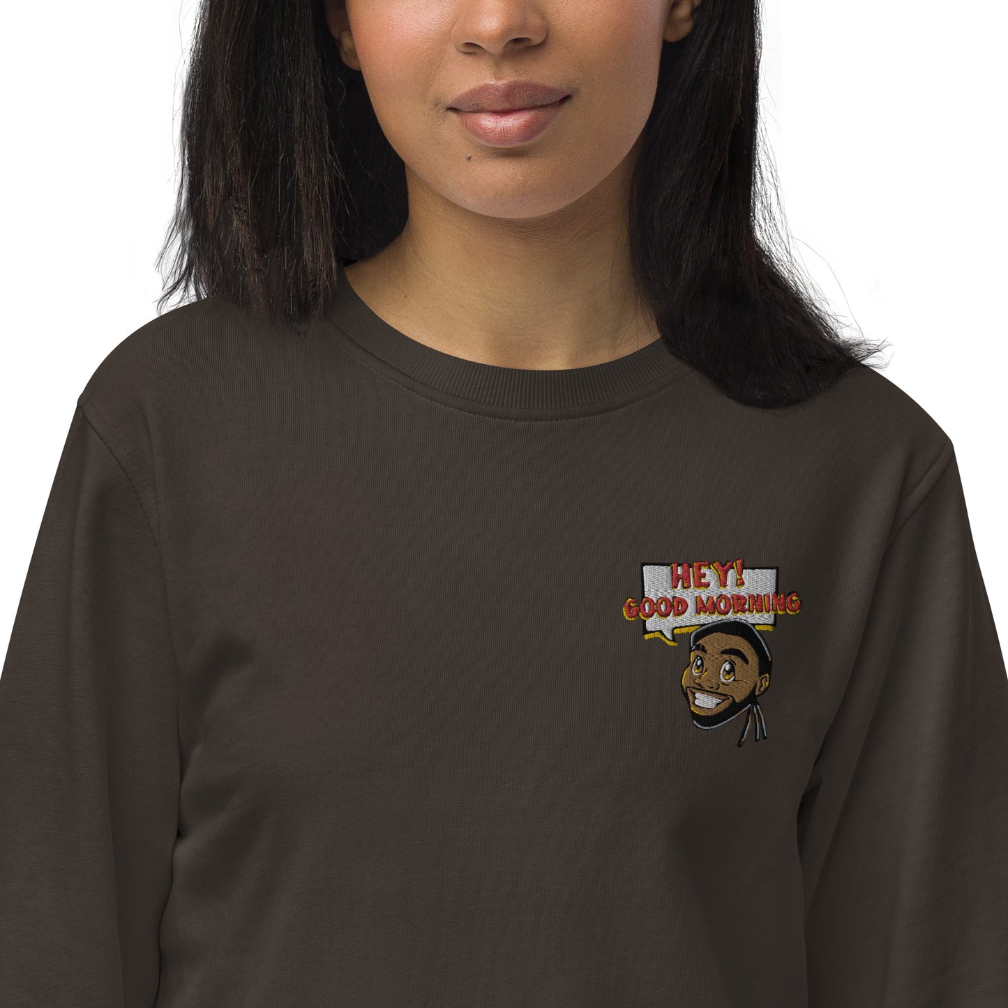 Women's Good Morning Organic Sweatshirt