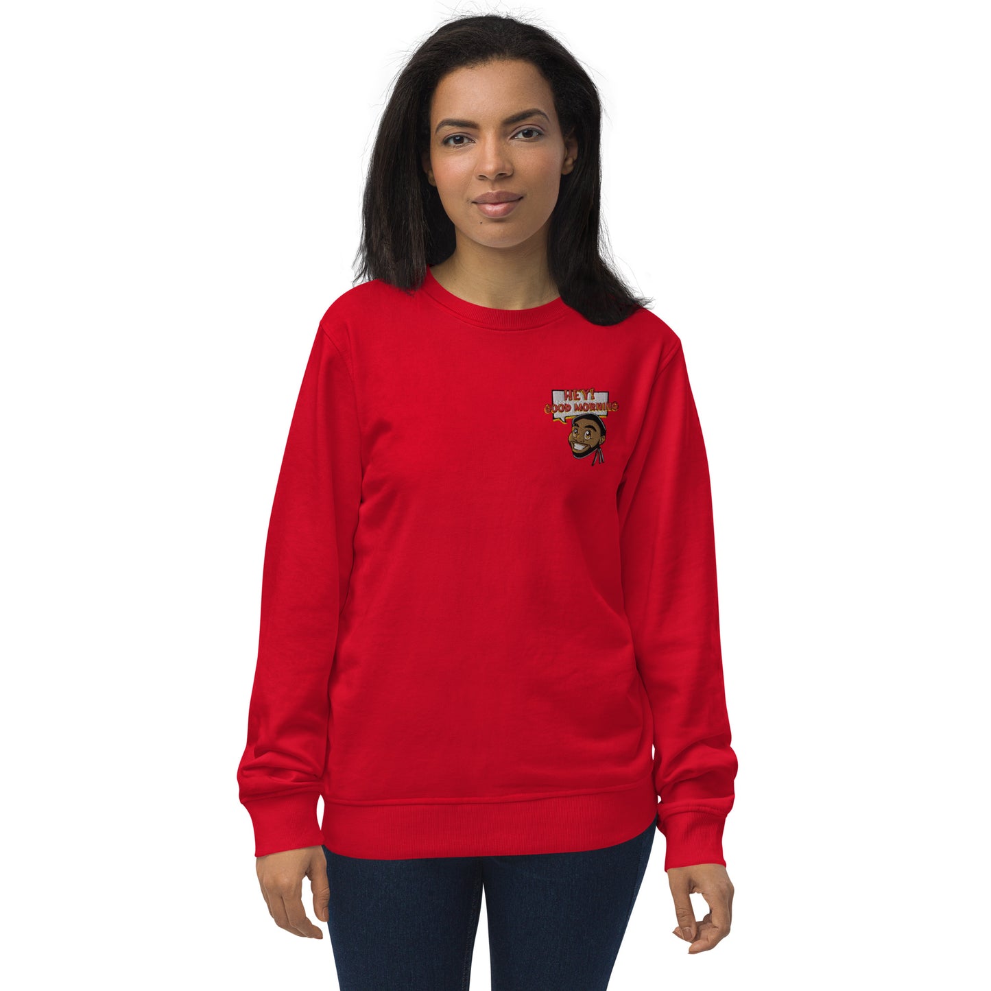 Women's Good Morning Organic Sweatshirt