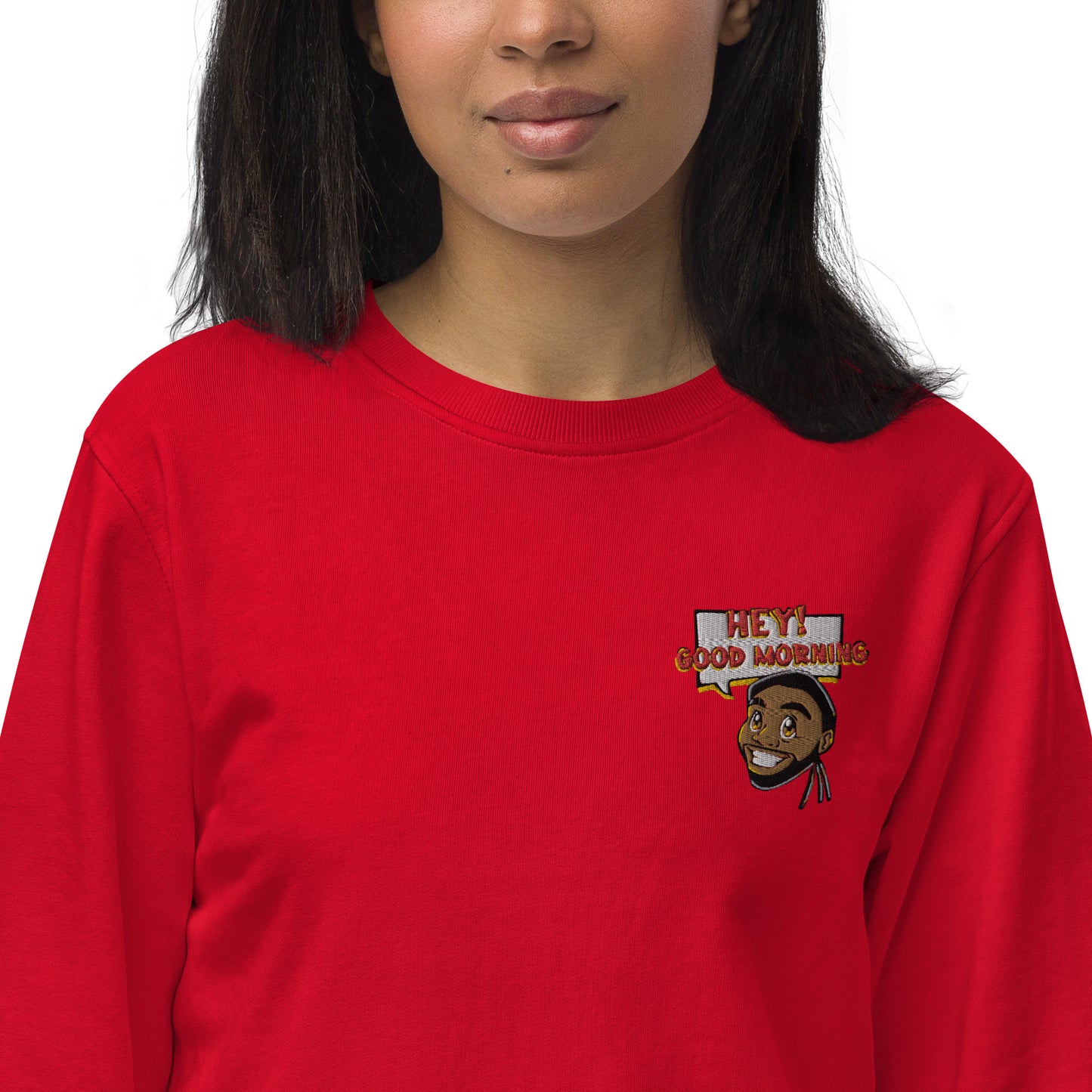 Women's Good Morning Organic Sweatshirt