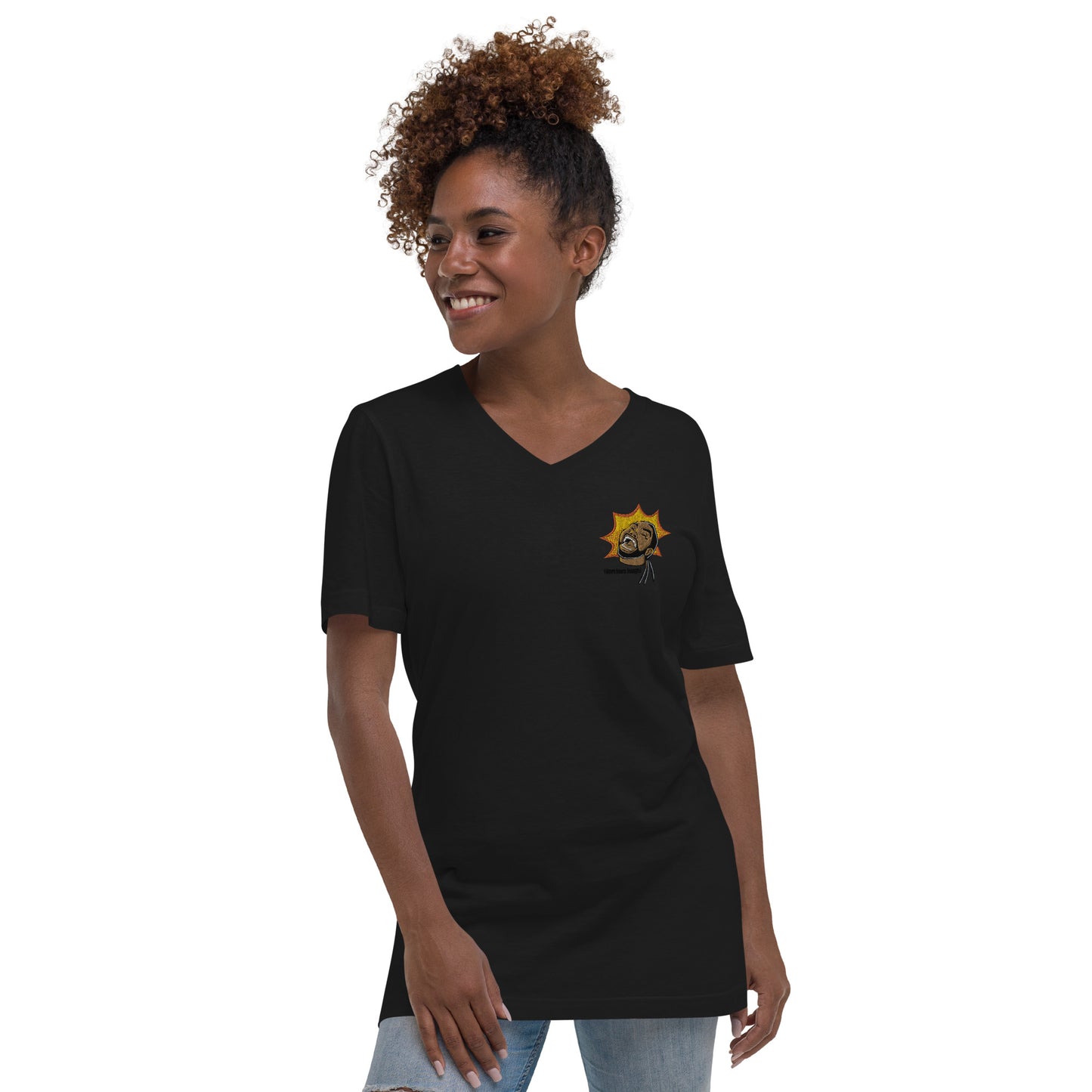 Women's Vert Laugh V-Neck T-Shirt