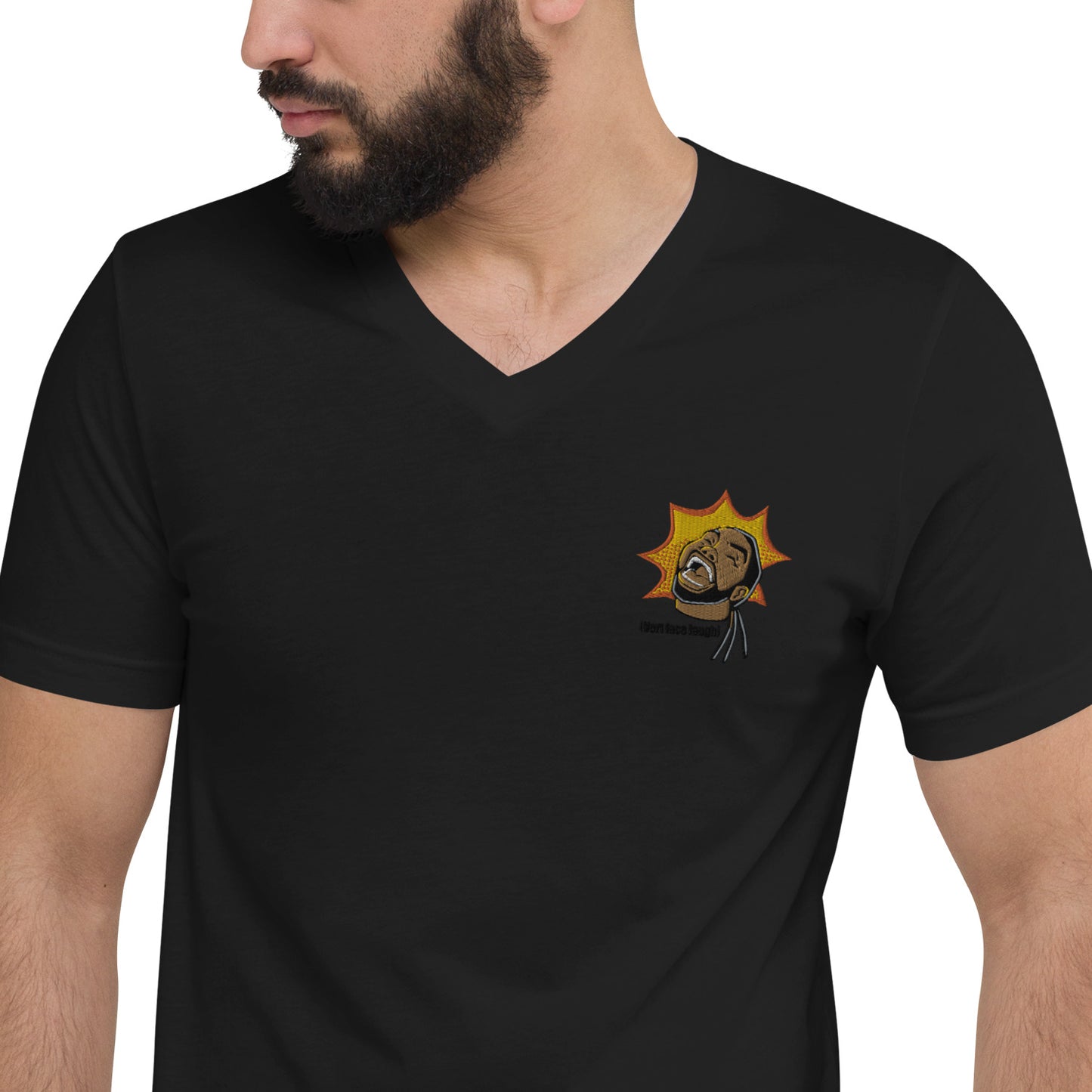Men's Vert Laugh V-Neck T-Shirt