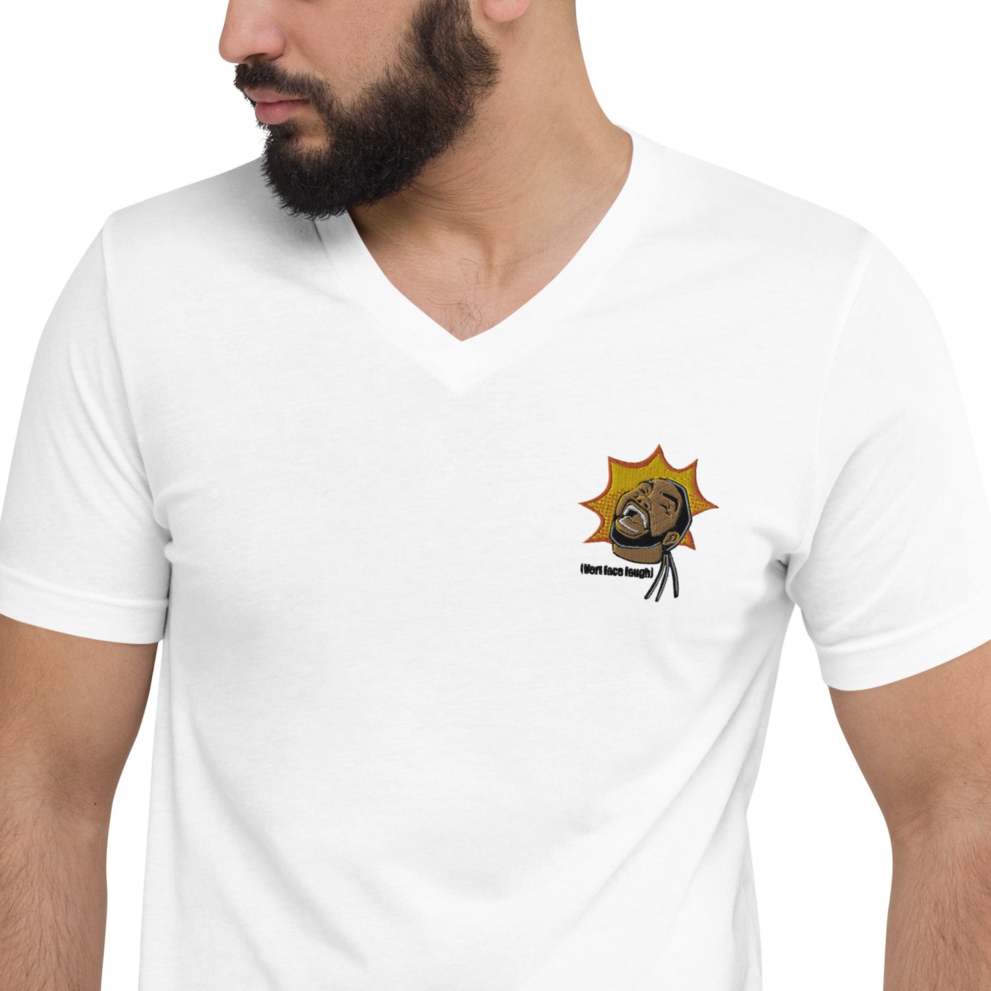 Men's Vert Laugh V-Neck T-Shirt