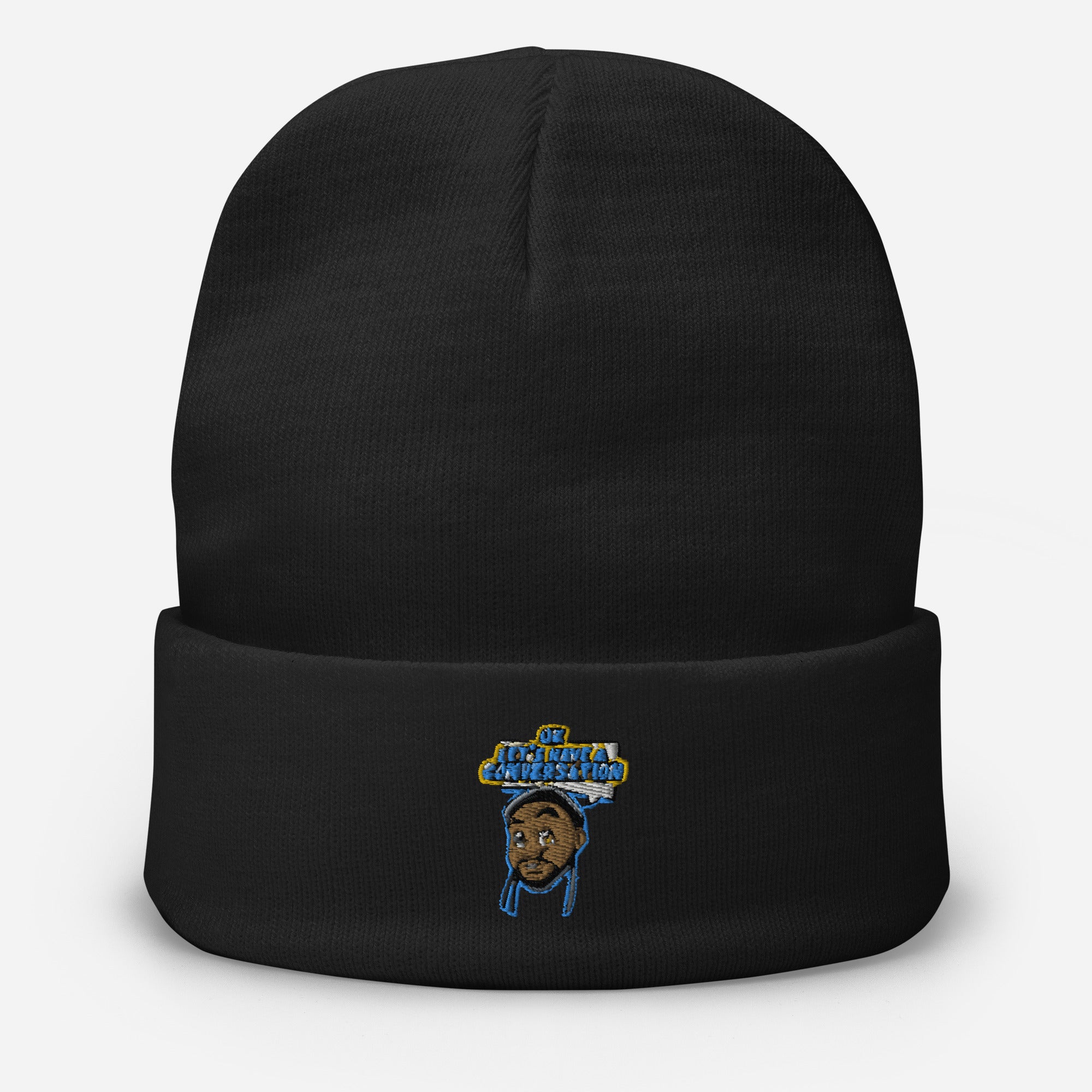 Conversation Embroidered Beanie – BassmanPresents